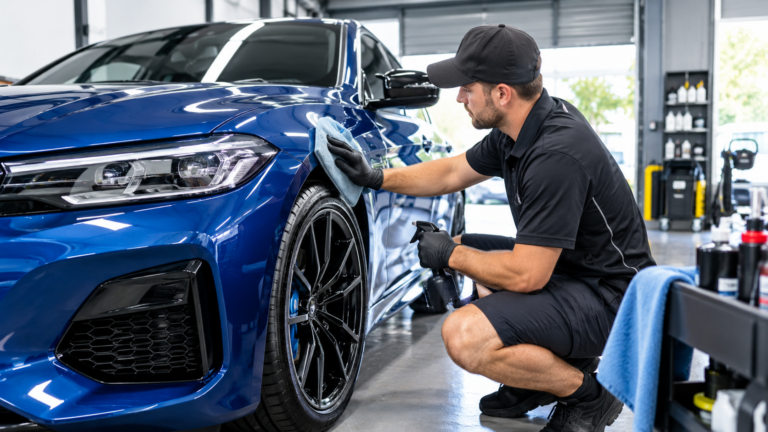 Professional car detailing service for a car enthusiast in Perth