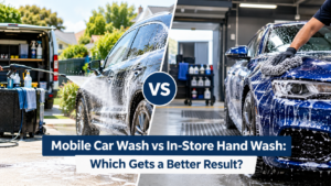 Mobile Wash vs In-Store Detailing